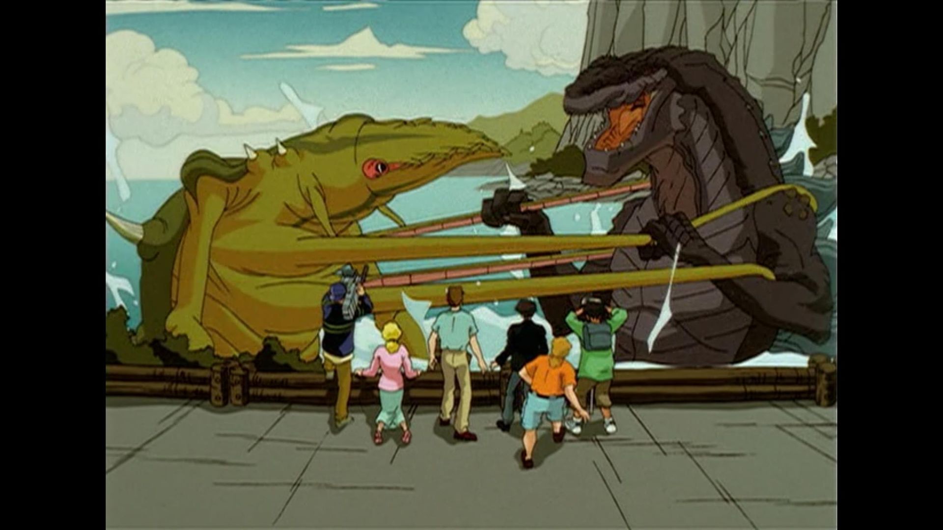 Godzilla: The Series background