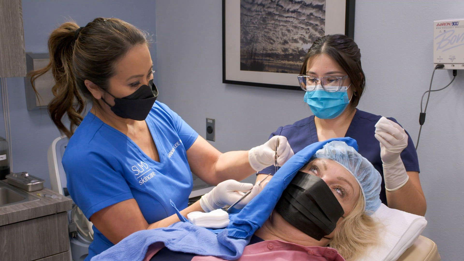 Dr. Pimple Popper background