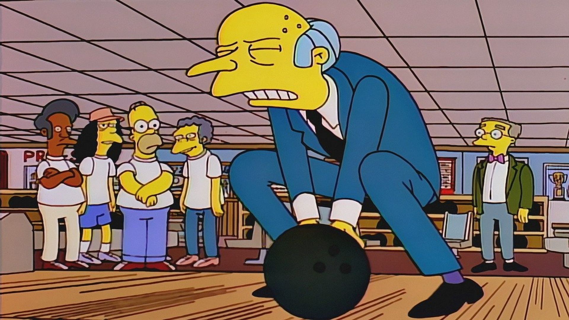 The Simpsons background