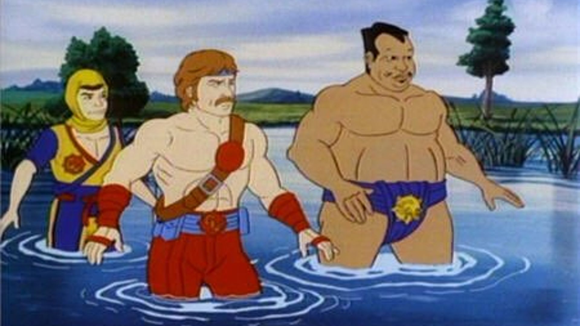 Chuck Norris: Karate Kommandos background