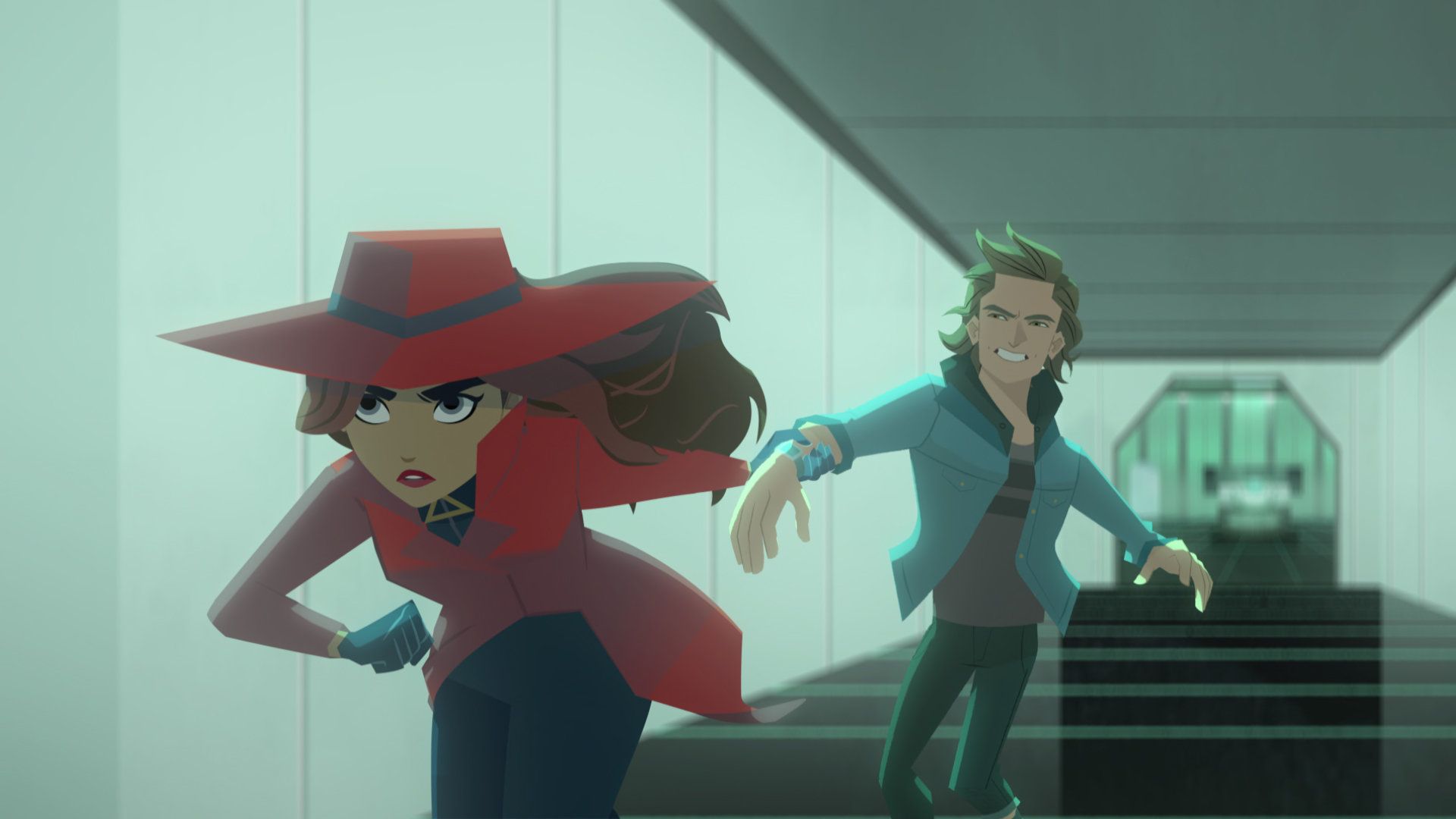 Carmen Sandiego background