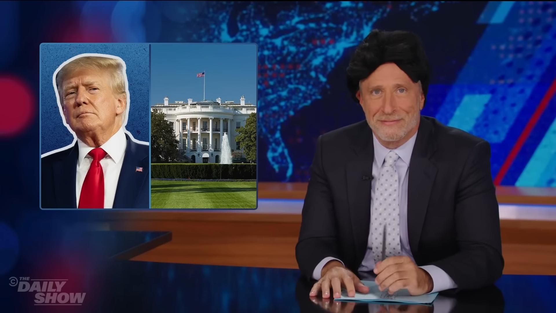The Daily Show background