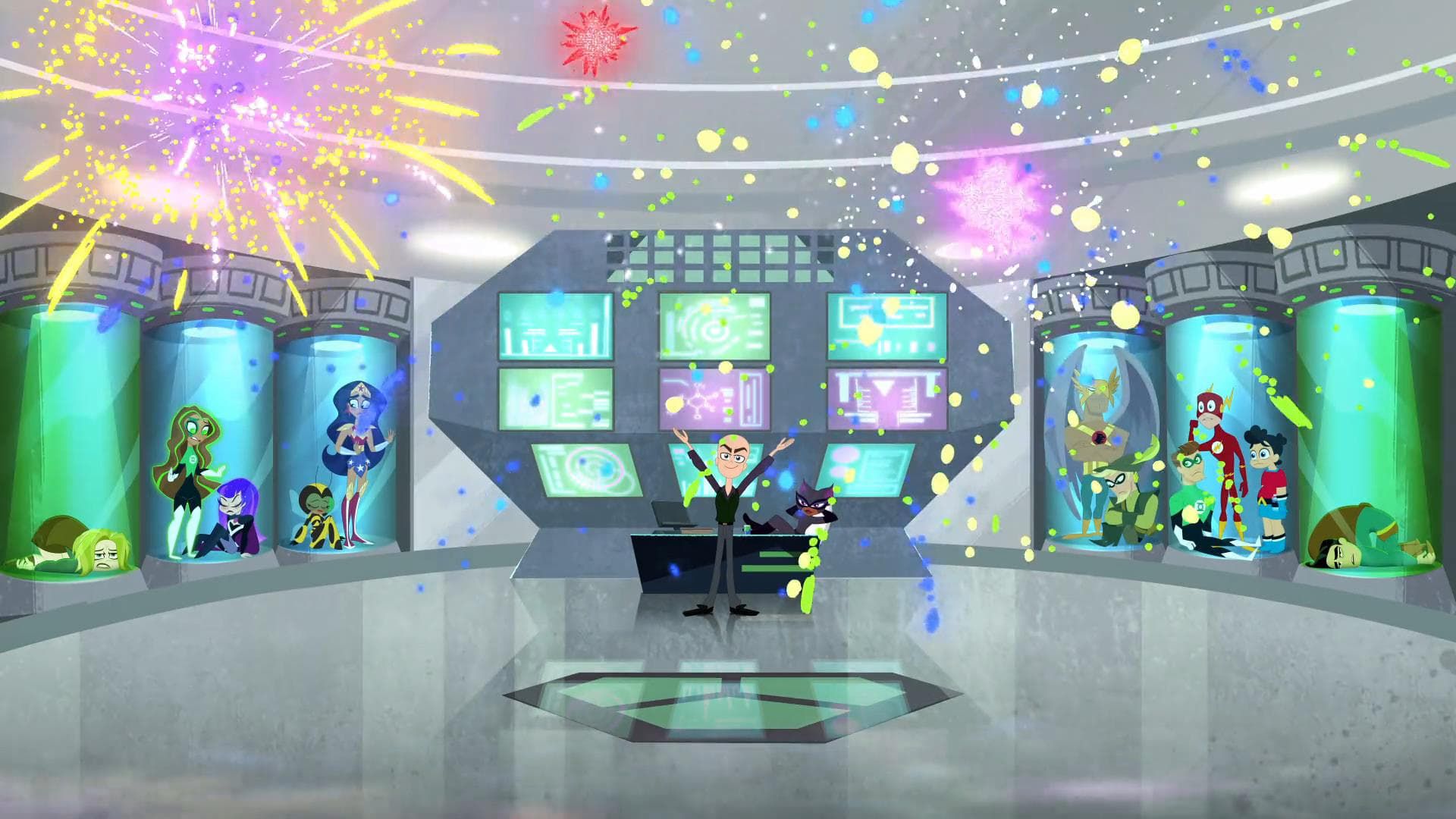 DC Super Hero Girls background