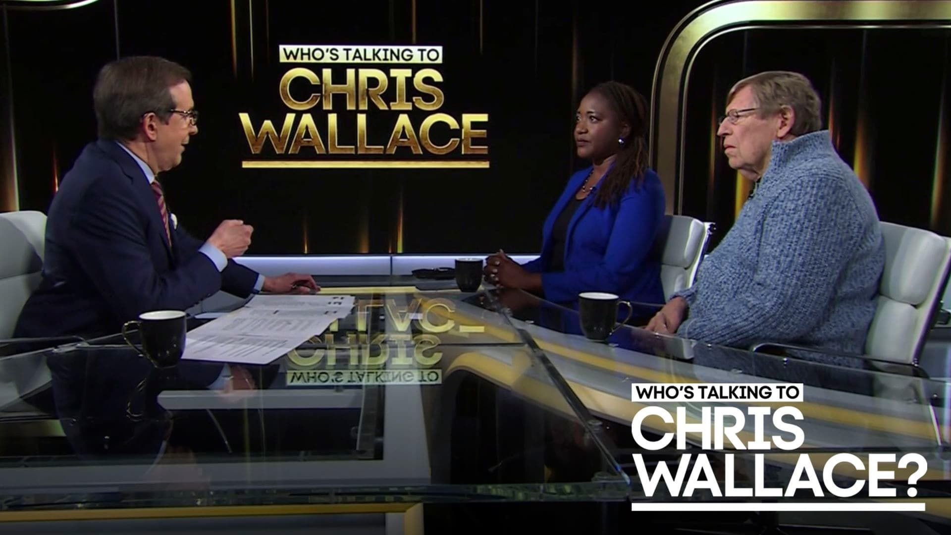 Who's Talking to Chris Wallace background