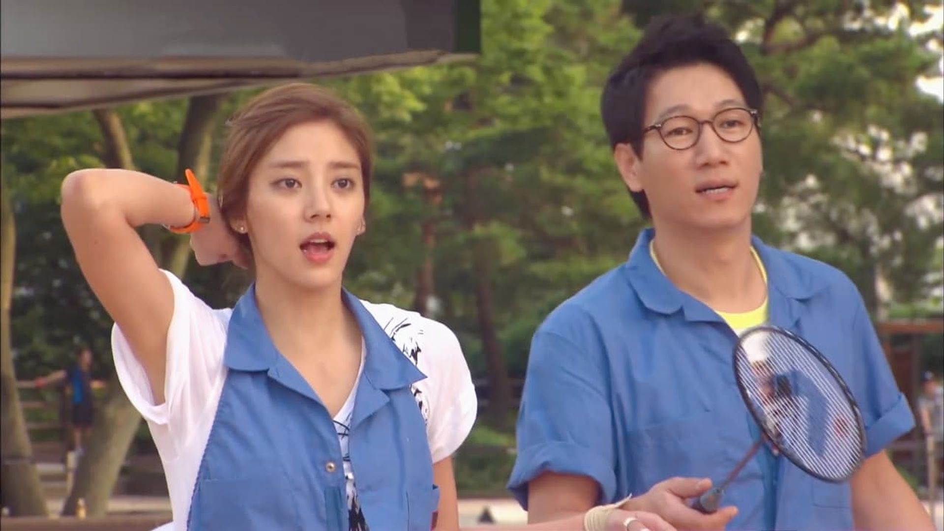 Running Man background