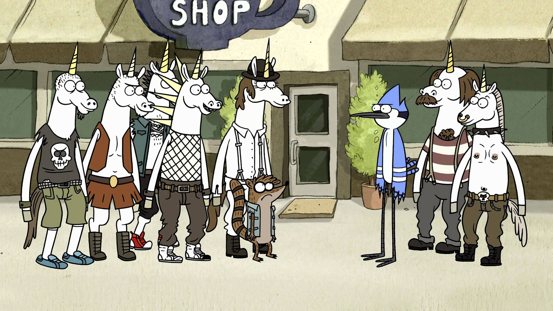 Regular Show background