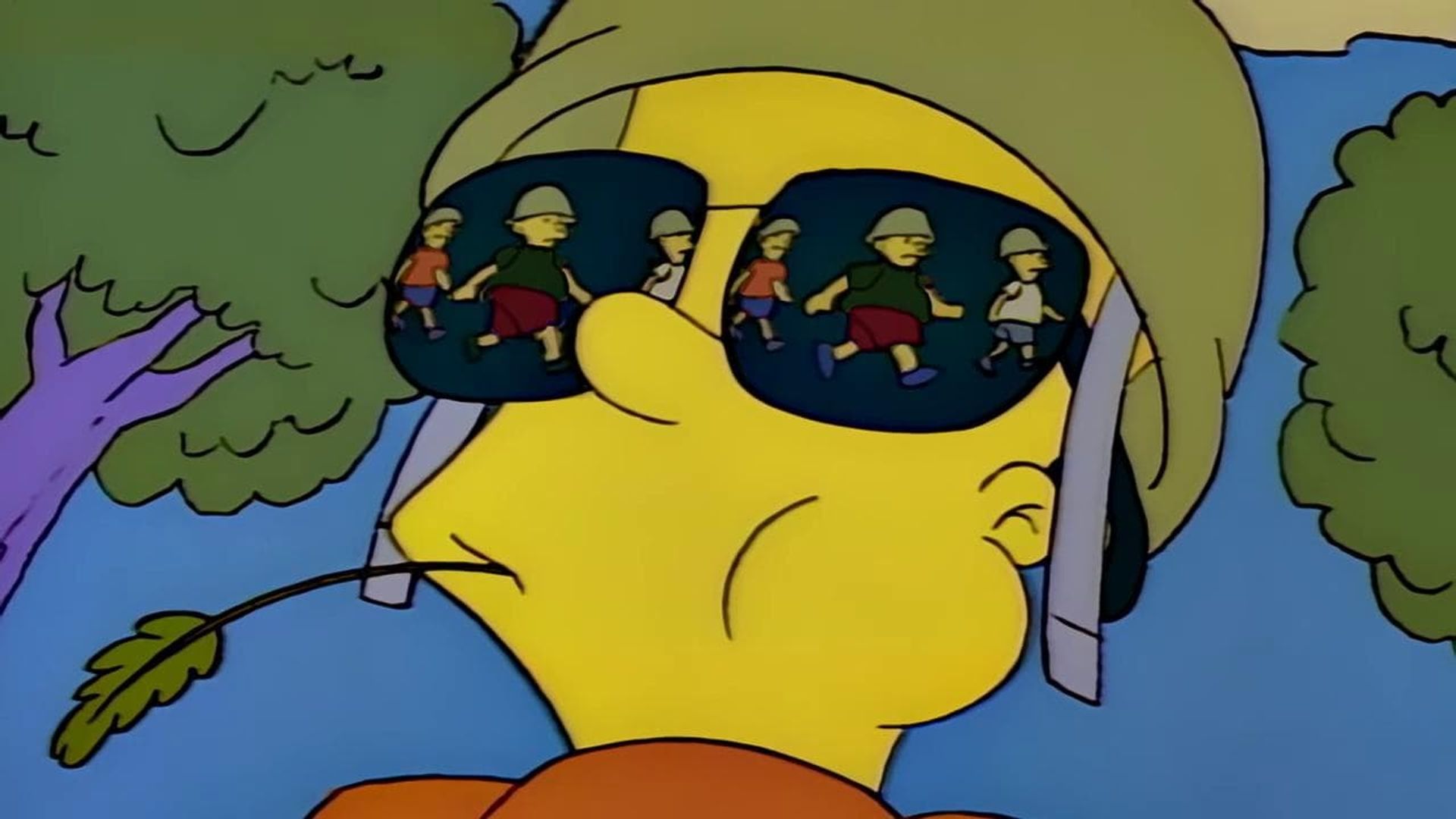 The Simpsons background