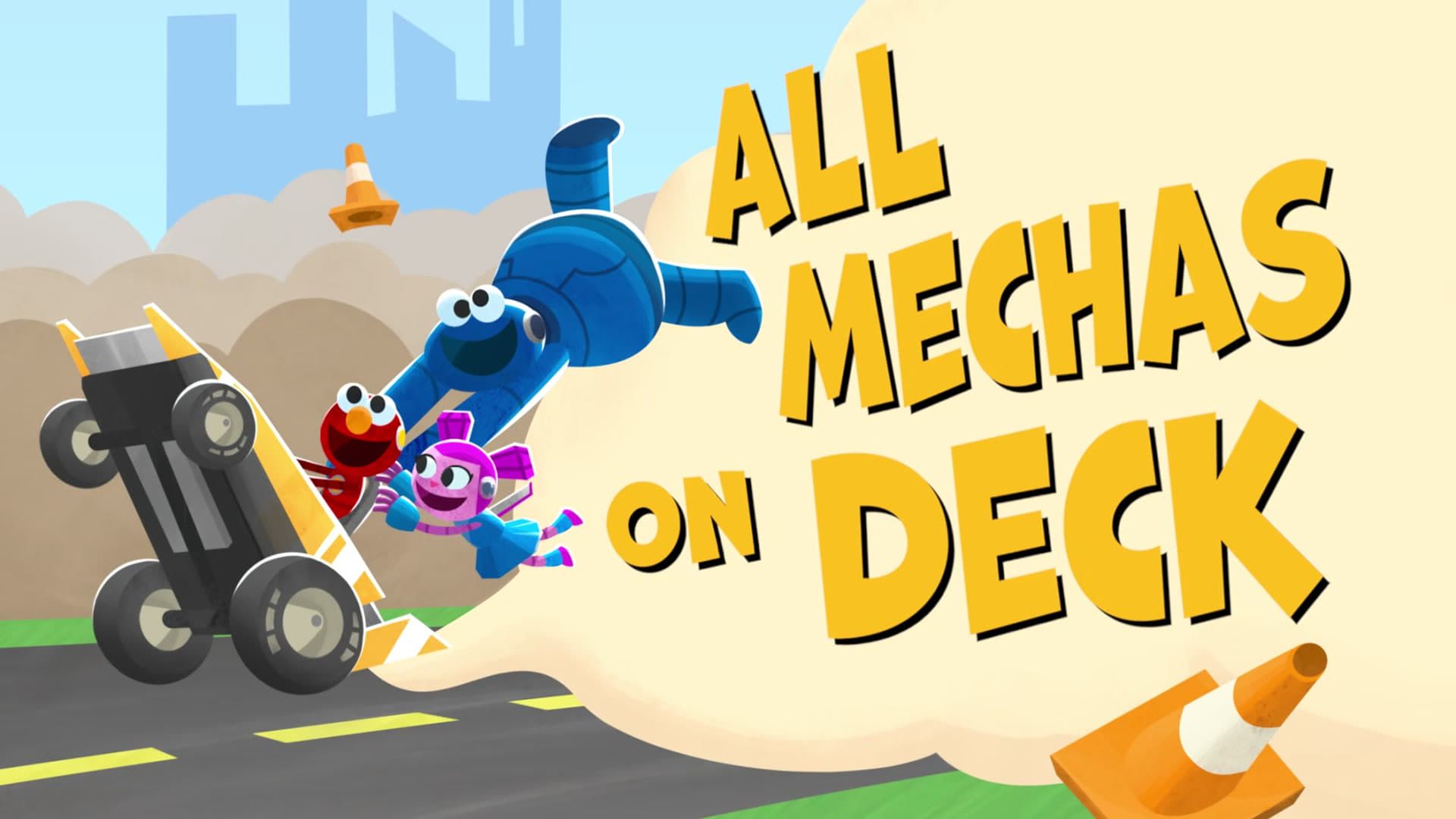 Sesame Workshop's Mecha Builders background