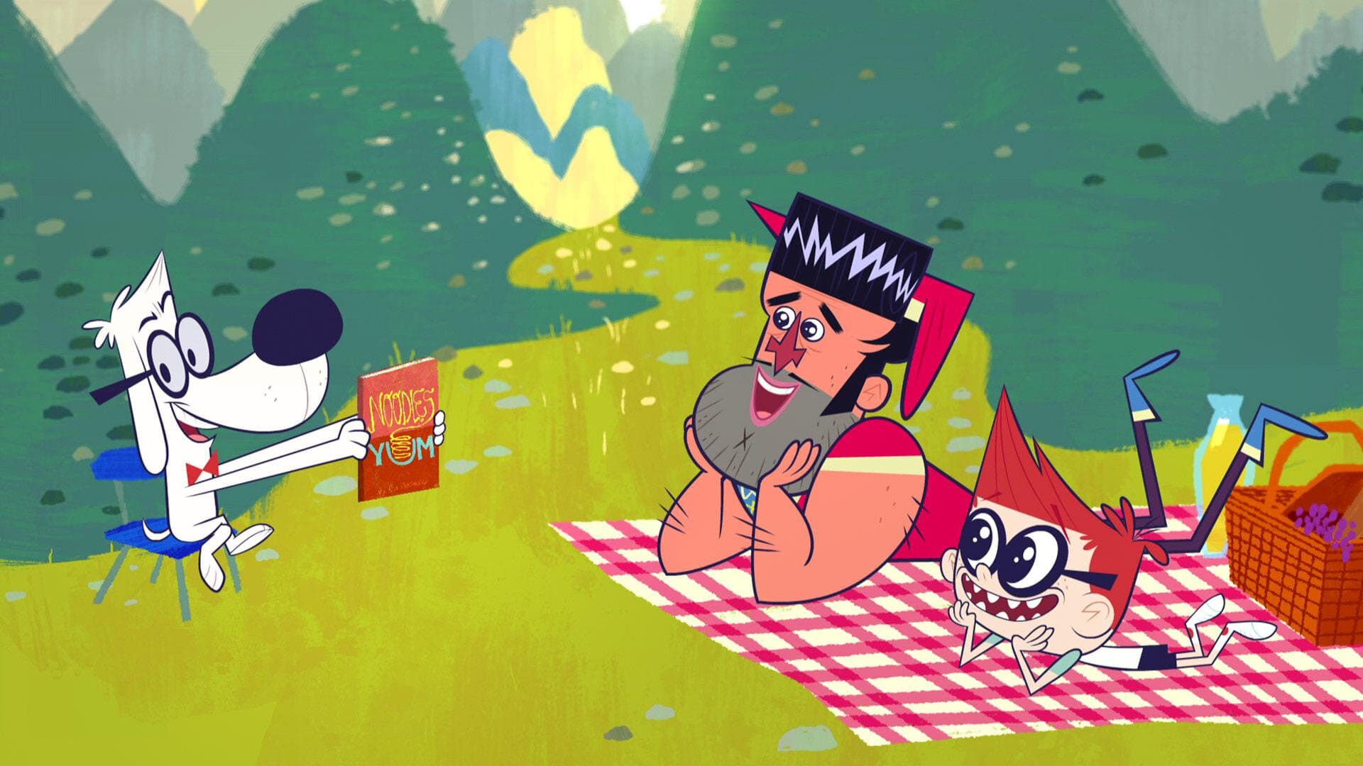 The Mr. Peabody & Sherman Show background