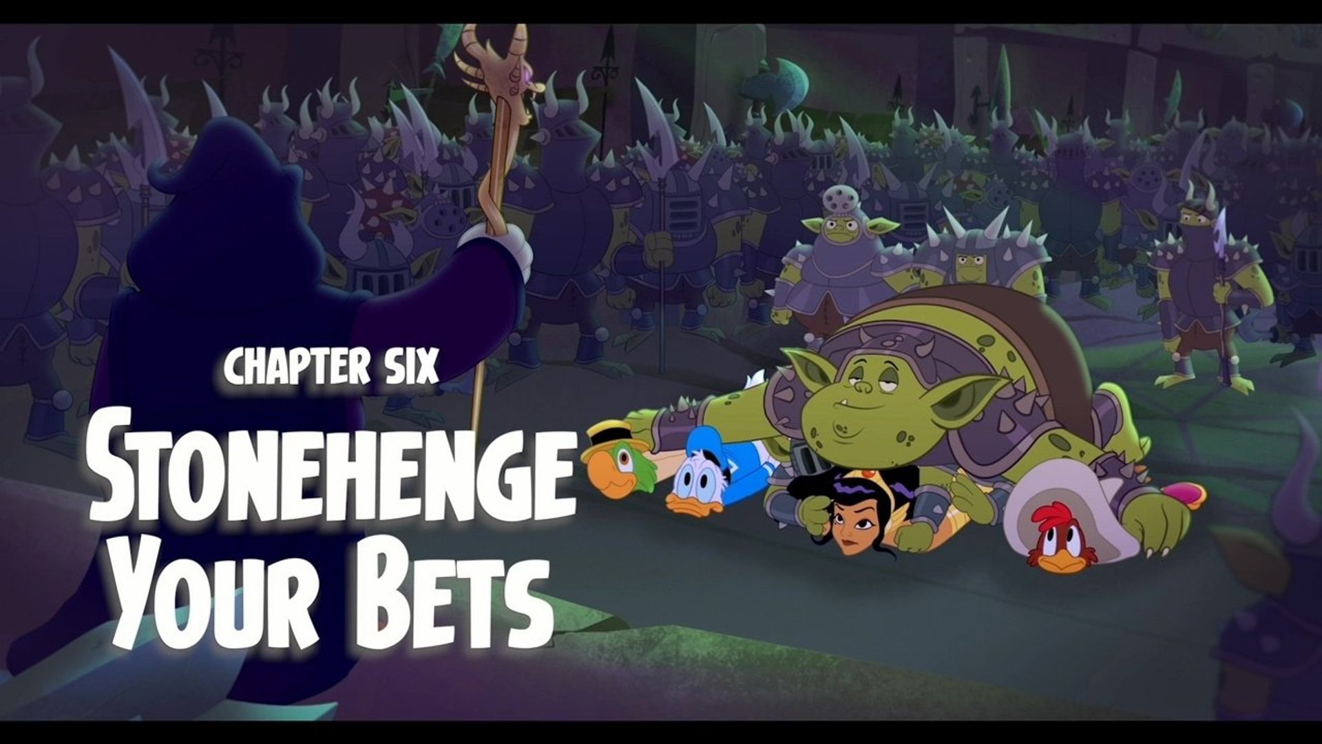 Legend of the Three Caballeros background