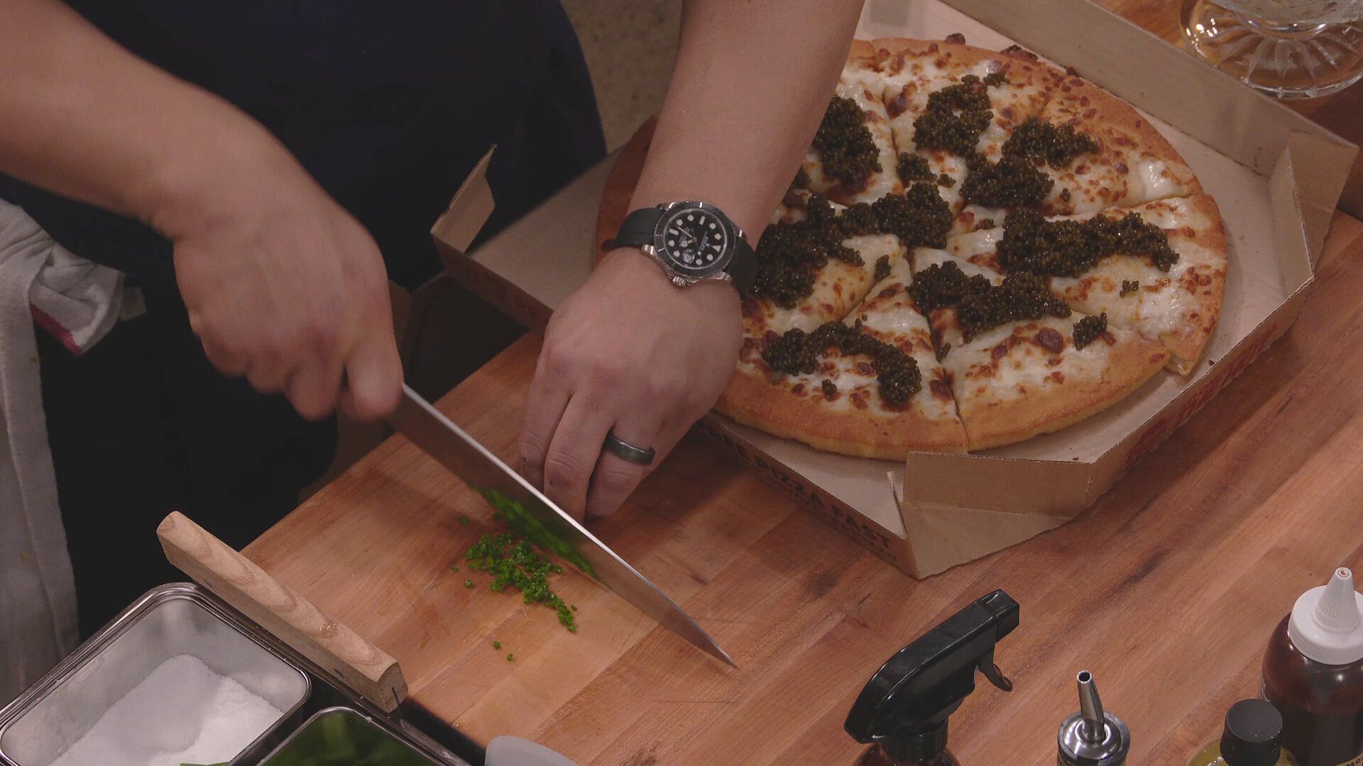 Dinner Time Live with David Chang background
