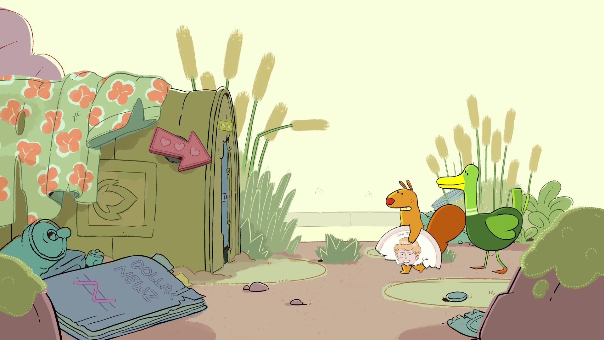Chris P. Duck background