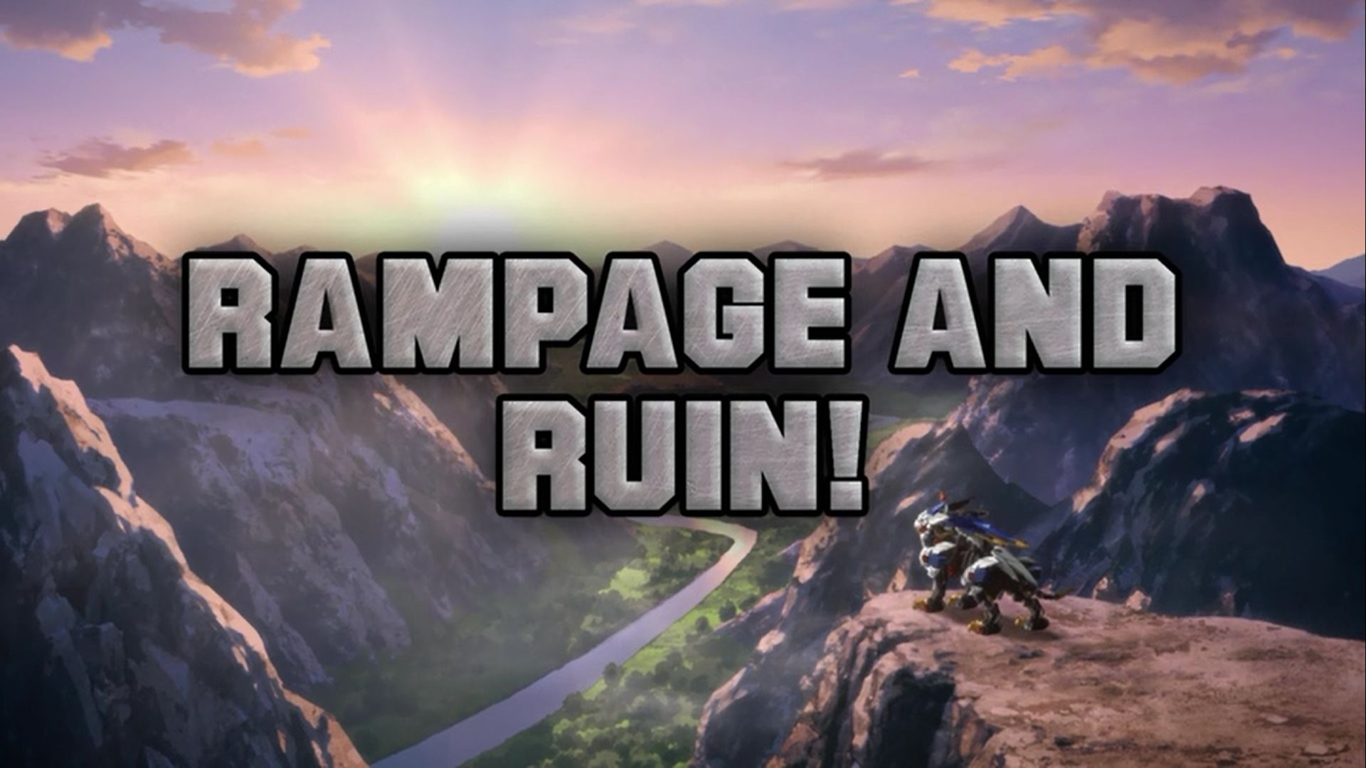 Zoids Wild background
