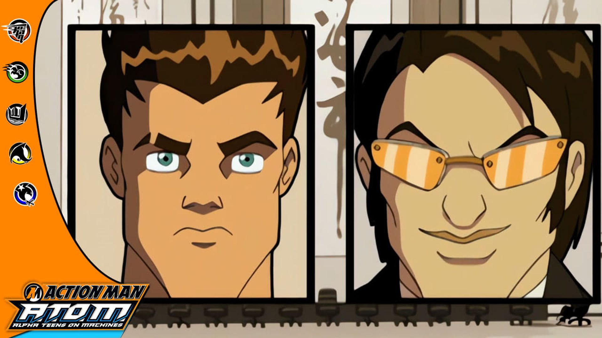 A.T.O.M.: Alpha Teens on Machines background
