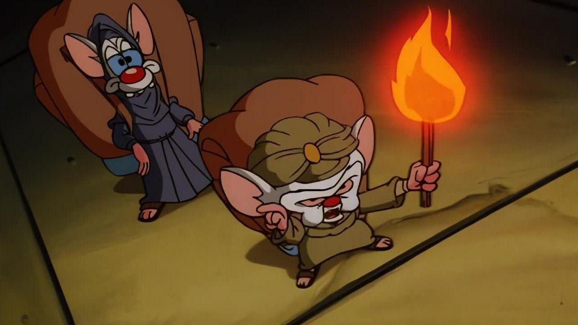 Pinky and the Brain background