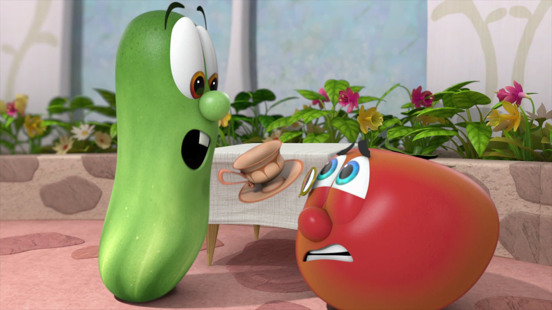 VeggieTales in the House background
