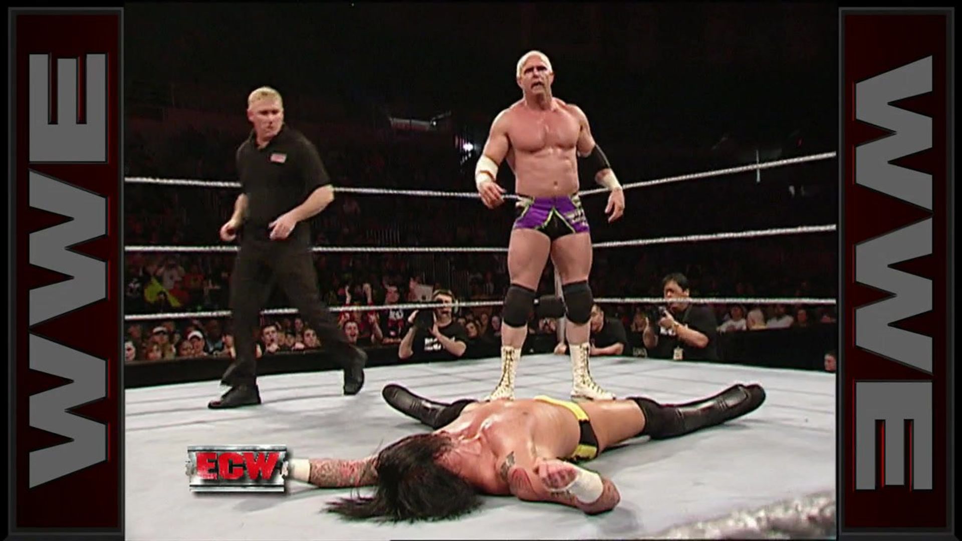 ECW on Sci-Fi background
