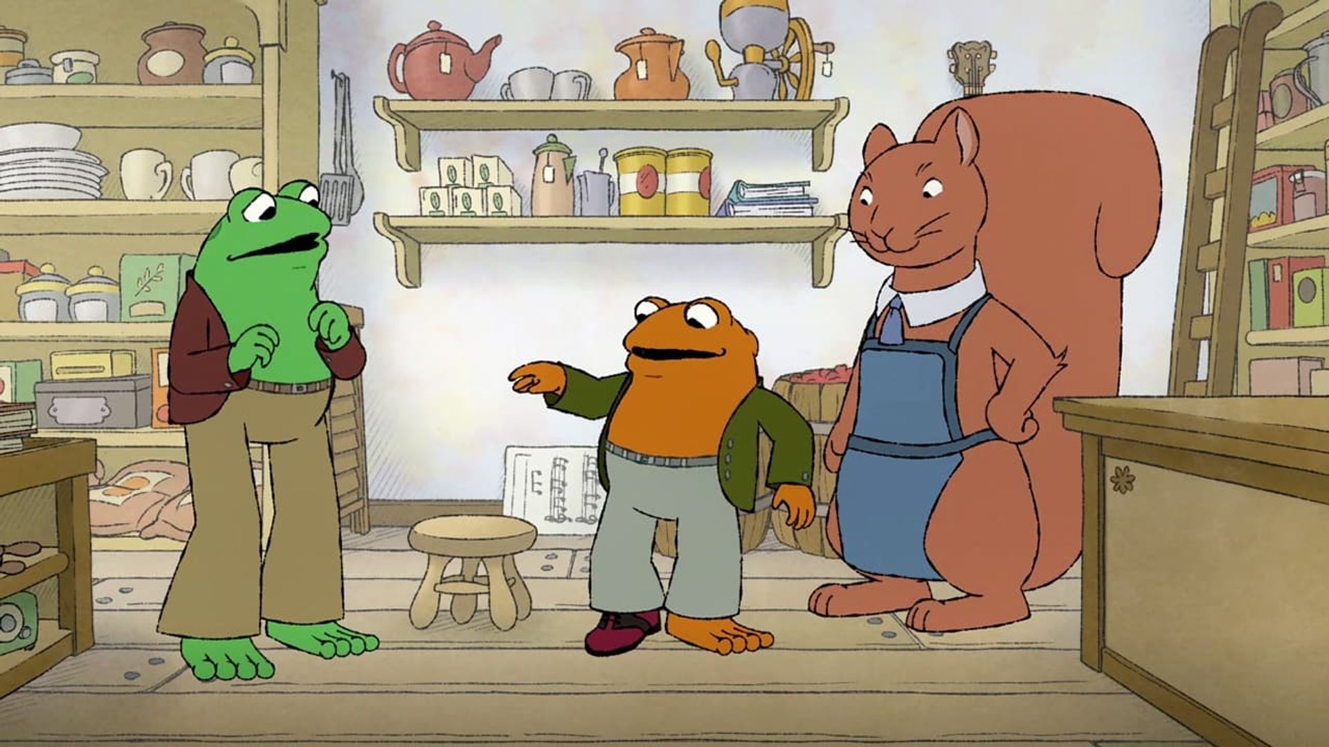 Frog and Toad background