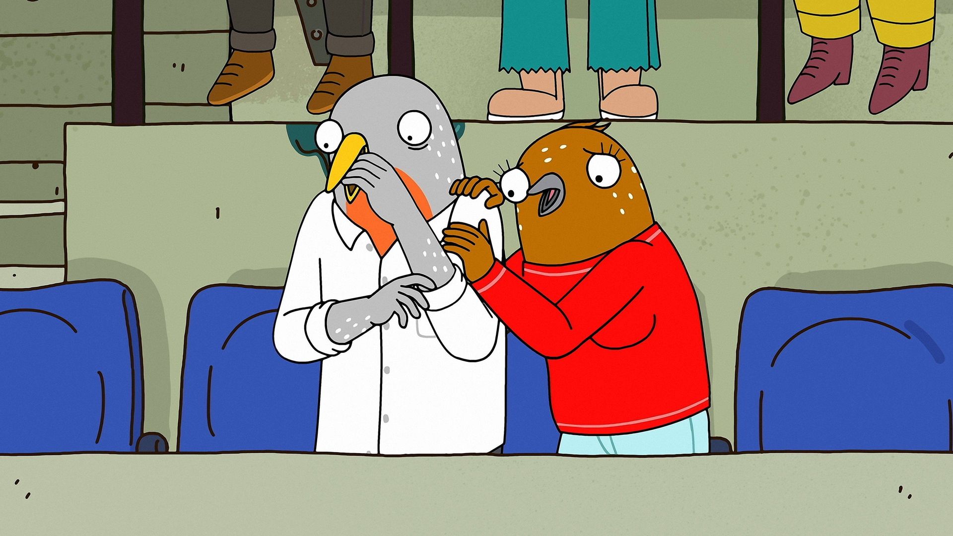 Tuca & Bertie background