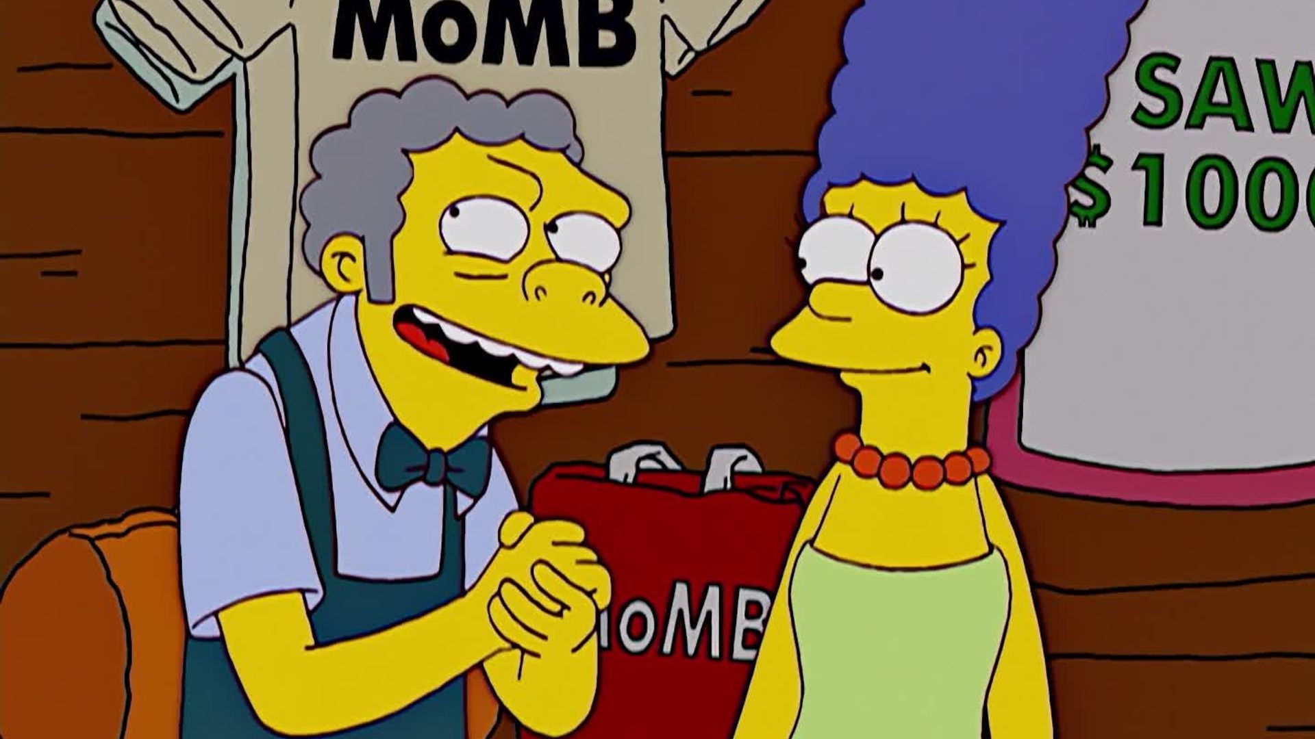 The Simpsons background