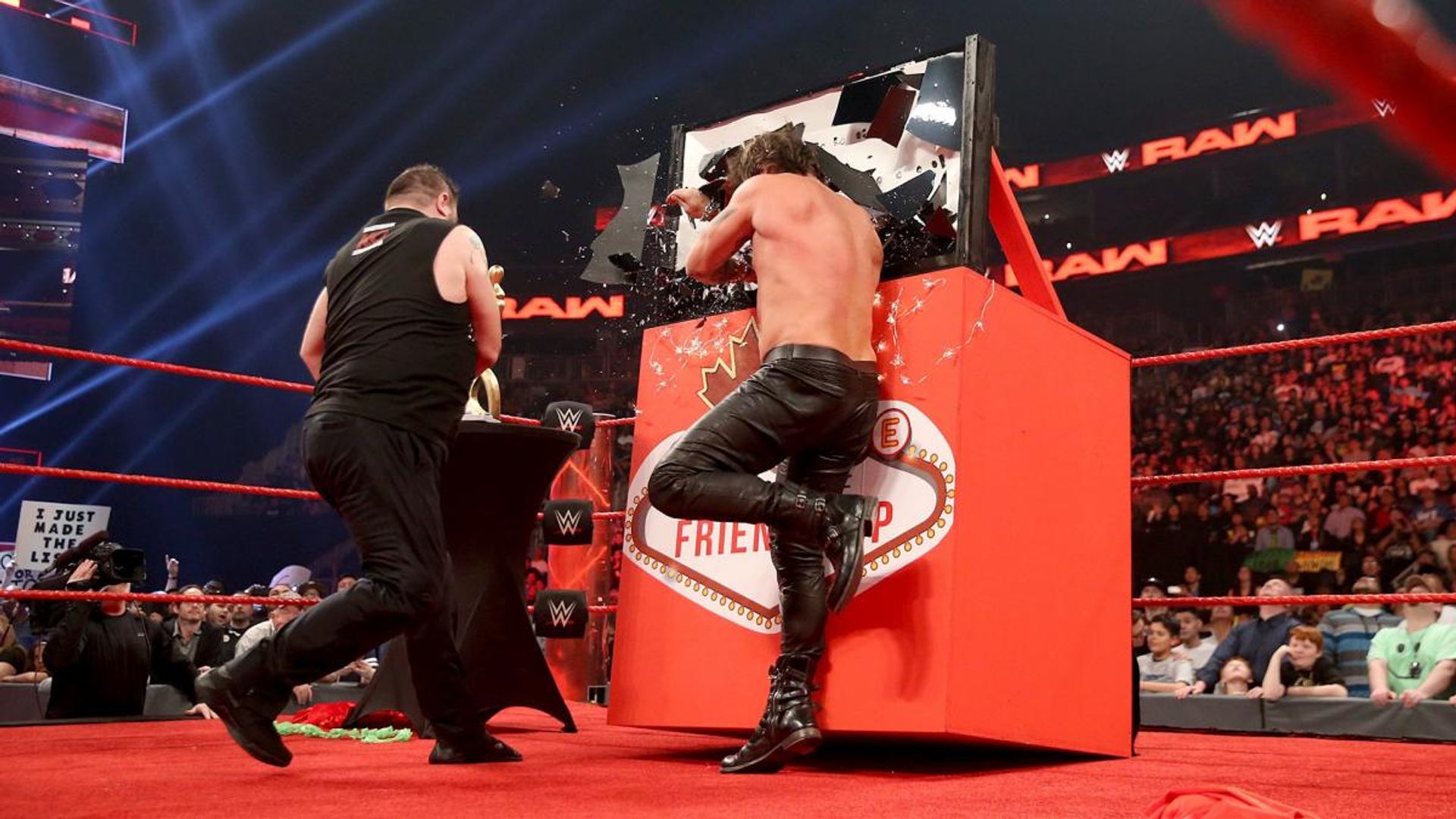 WWE Raw background
