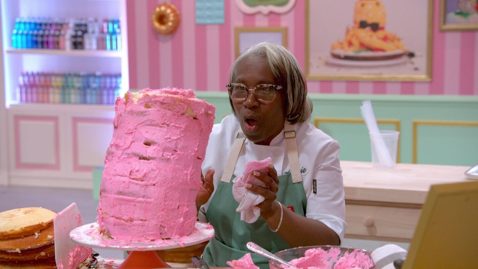 The Big Nailed It Baking Challenge background