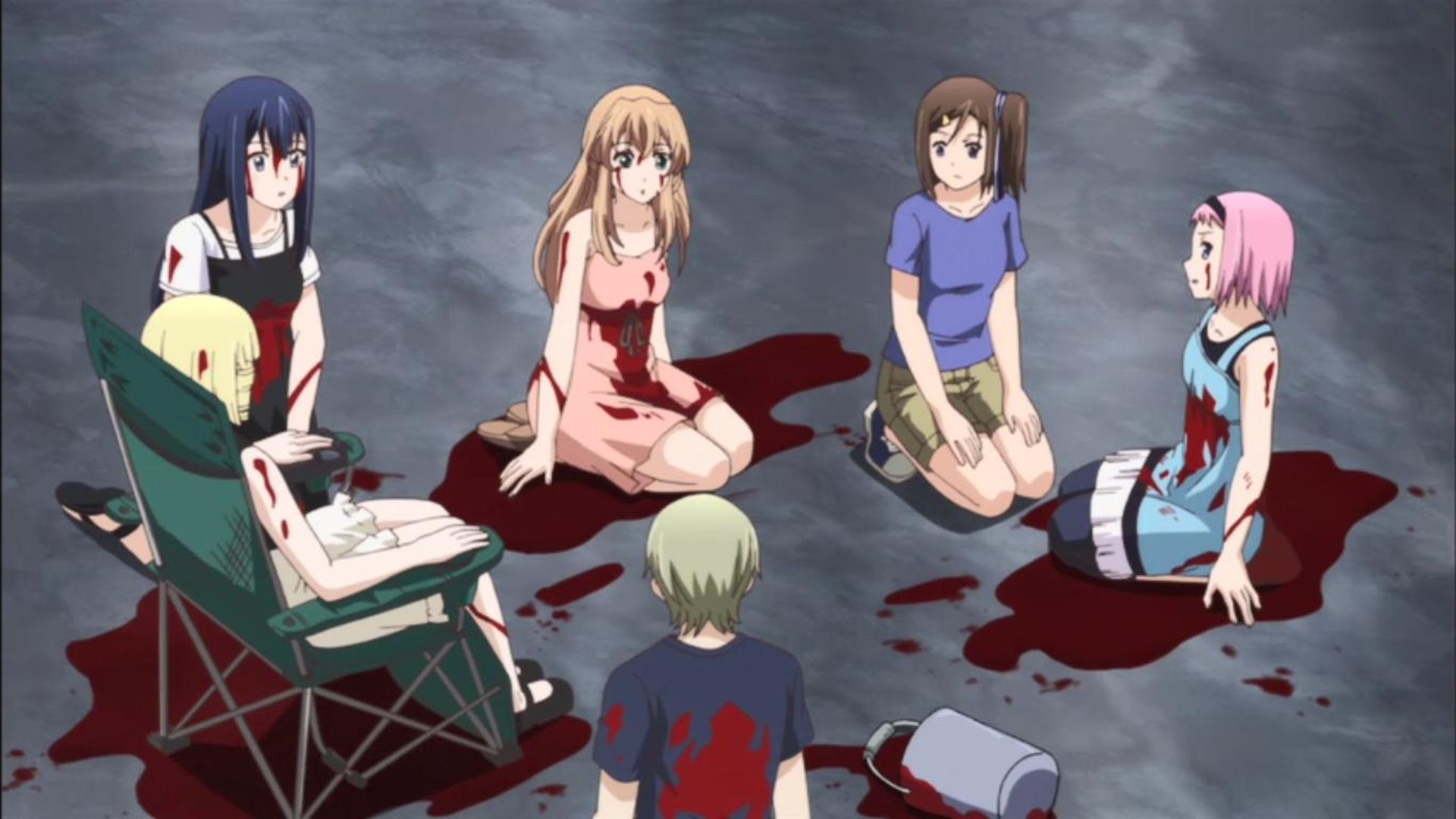 Brynhildr in the Darkness background