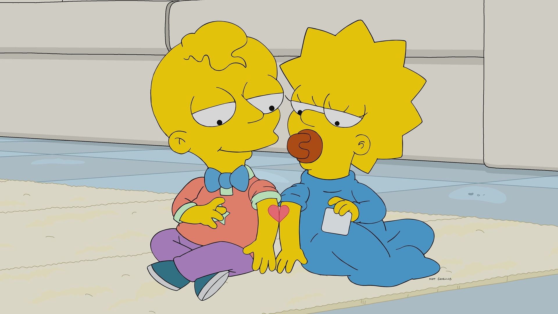 The Simpsons background