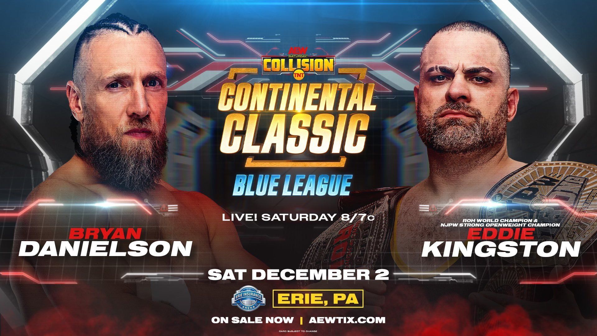 AEW Collision background