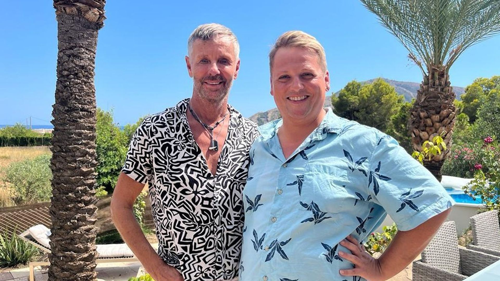 Bargain-Loving Brits in the Sun background