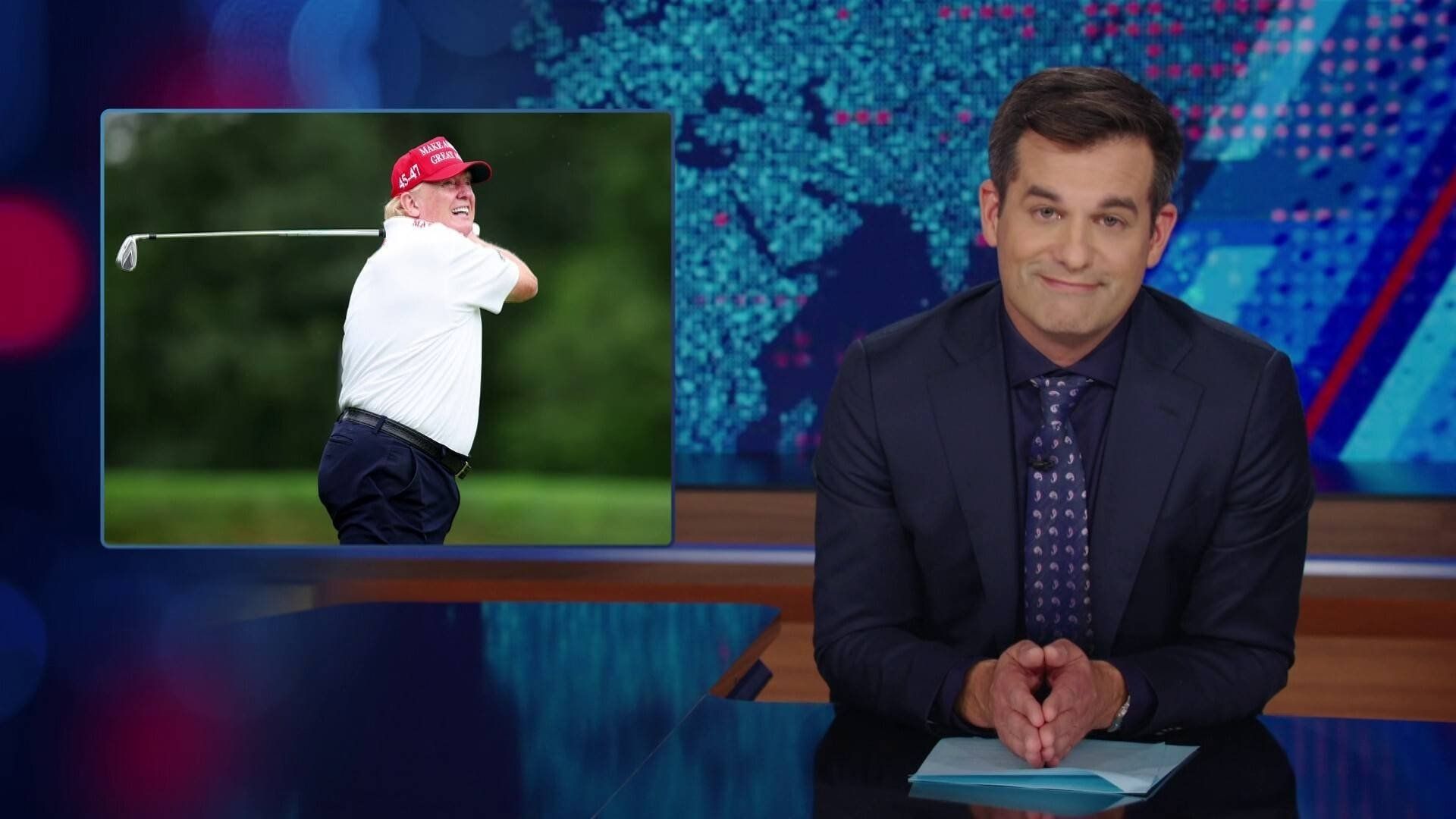 The Daily Show background