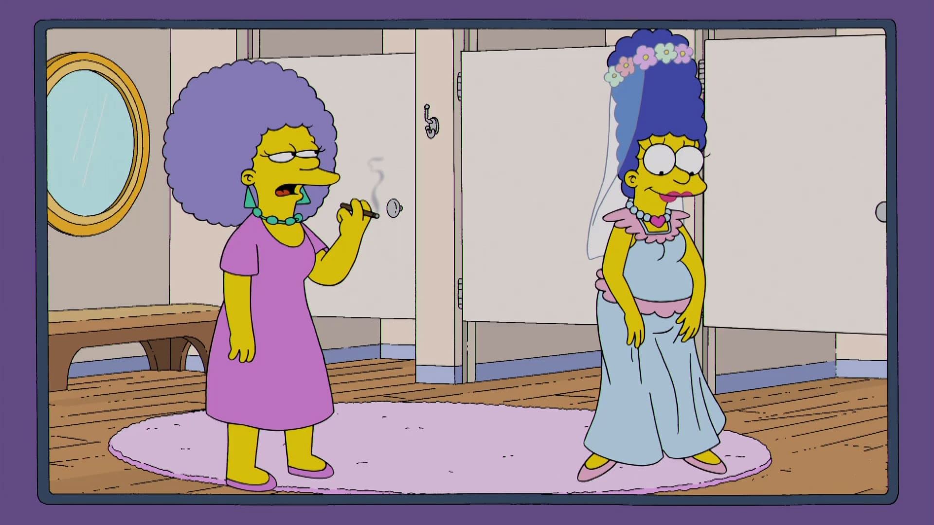 The Simpsons background