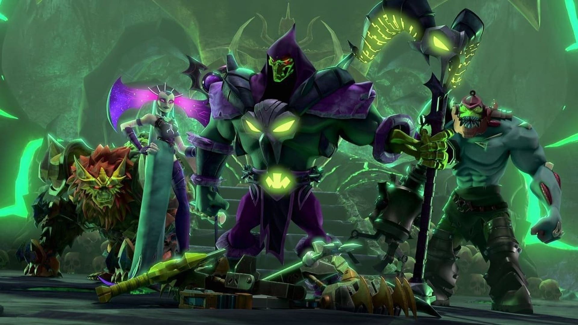 He-Man and the Masters of the Universe background