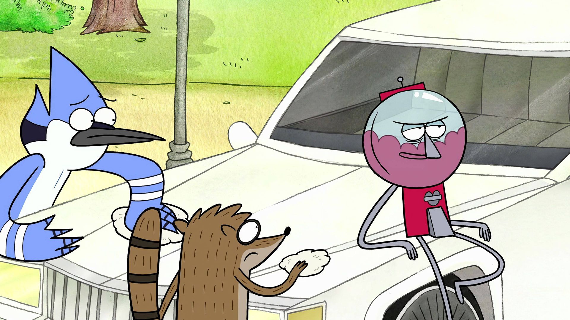 Regular Show background