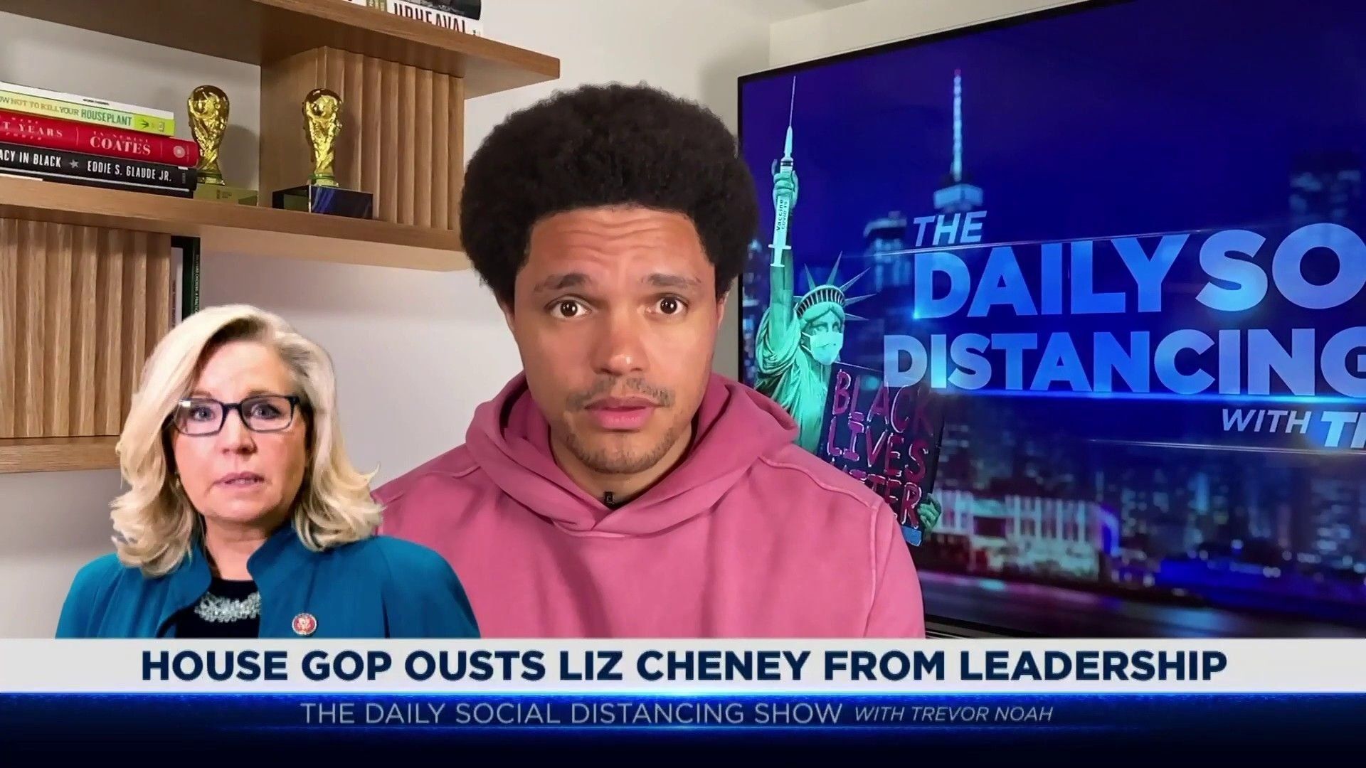 The Daily Show background