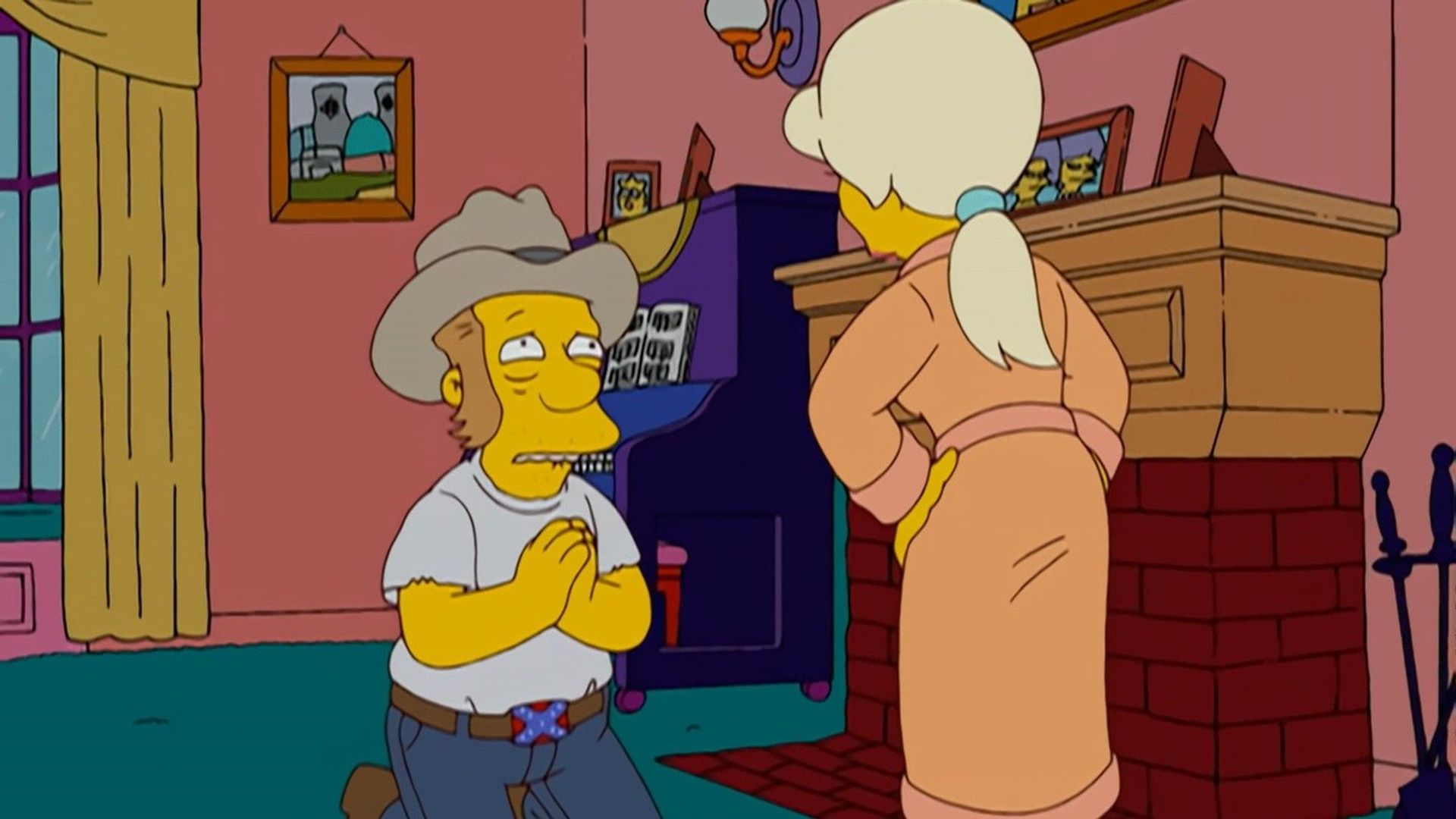 The Simpsons background