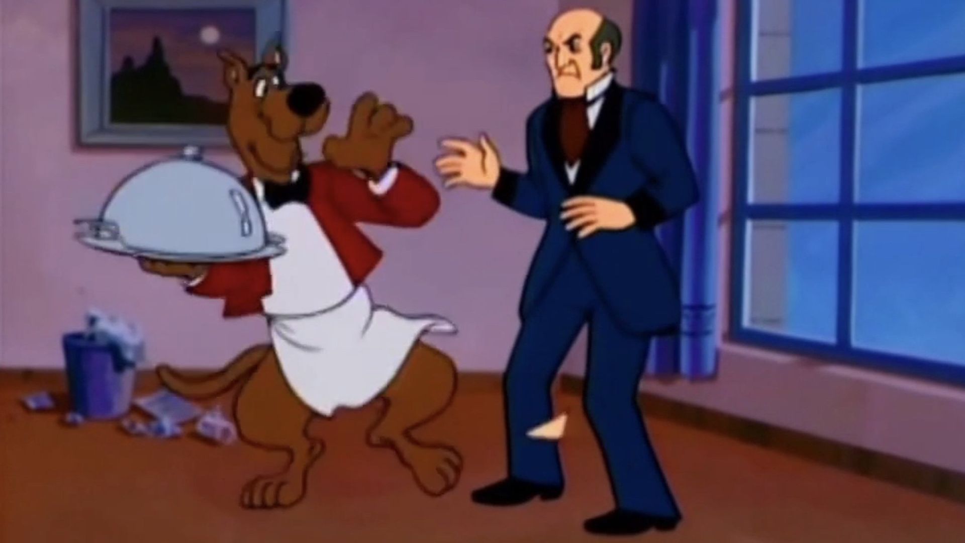 The New Scooby and Scrappy-Doo Show background