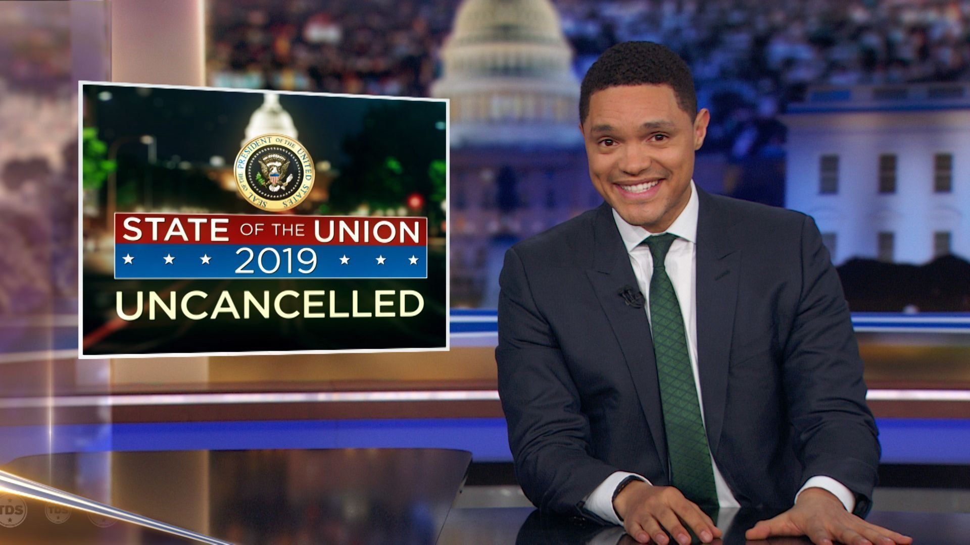 The Daily Show background