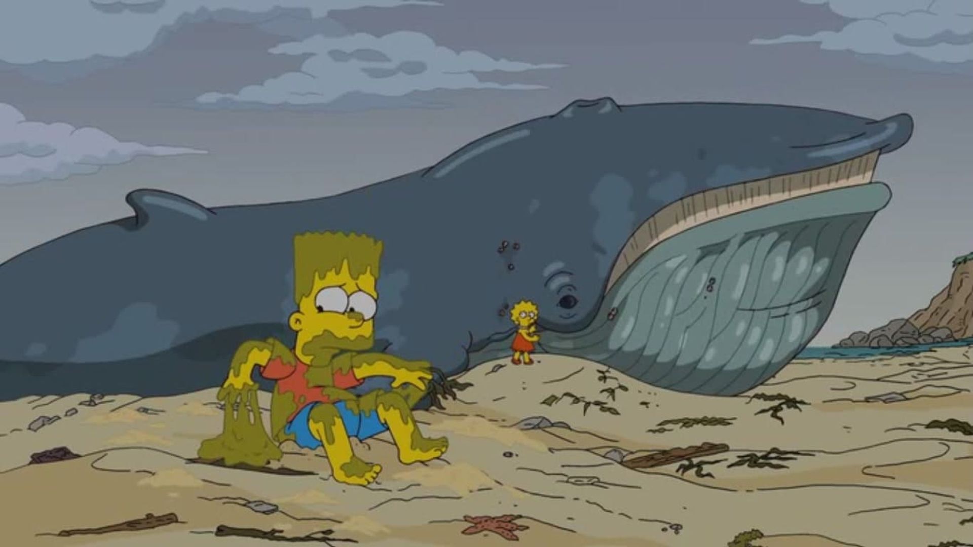 The Simpsons background