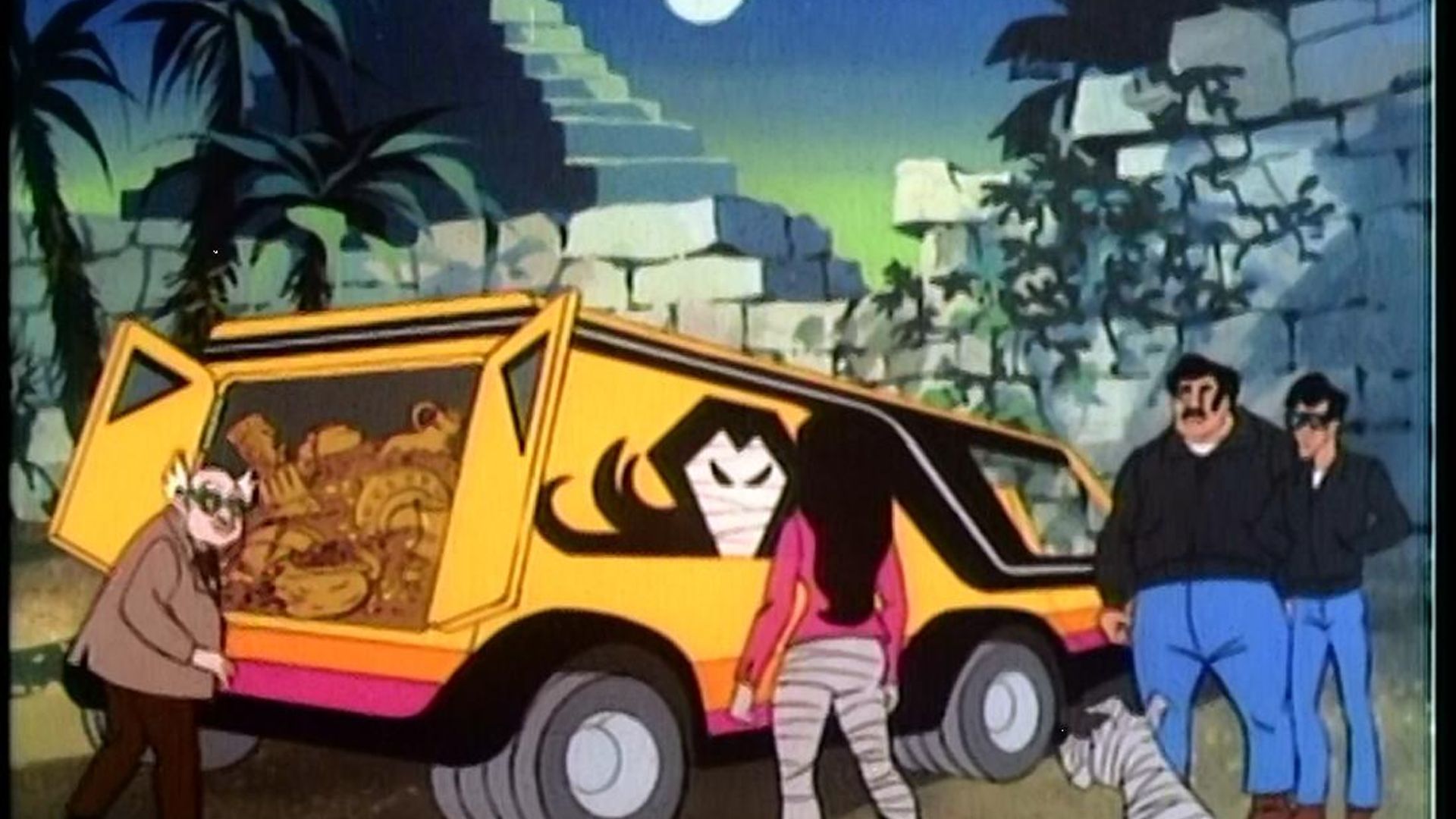 Plastic Man background