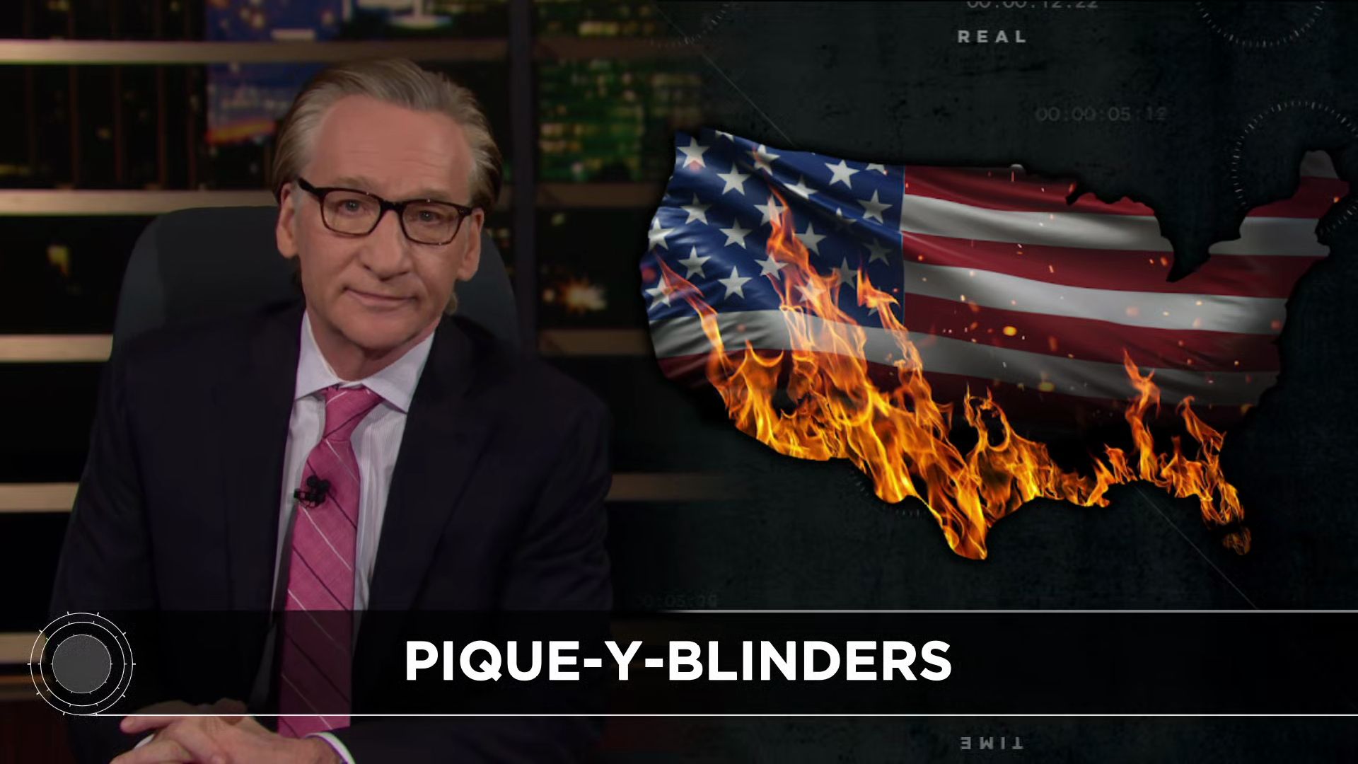 Real Time with Bill Maher background
