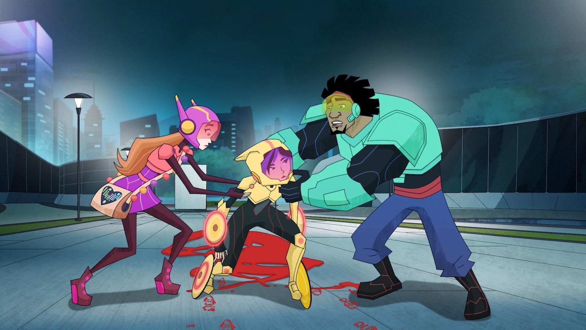 Big Hero 6: The Series background