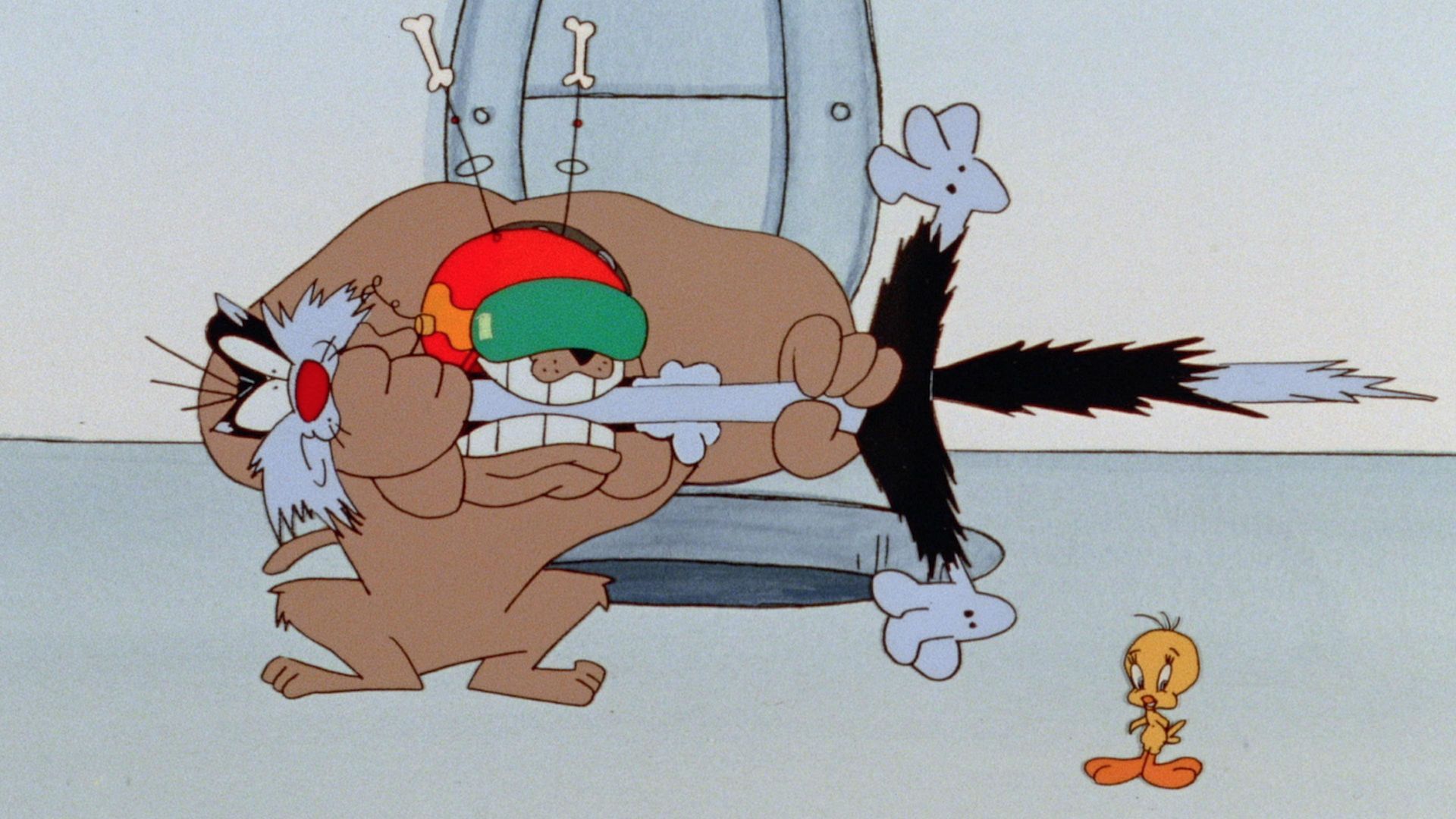 The Sylvester & Tweety Mysteries background