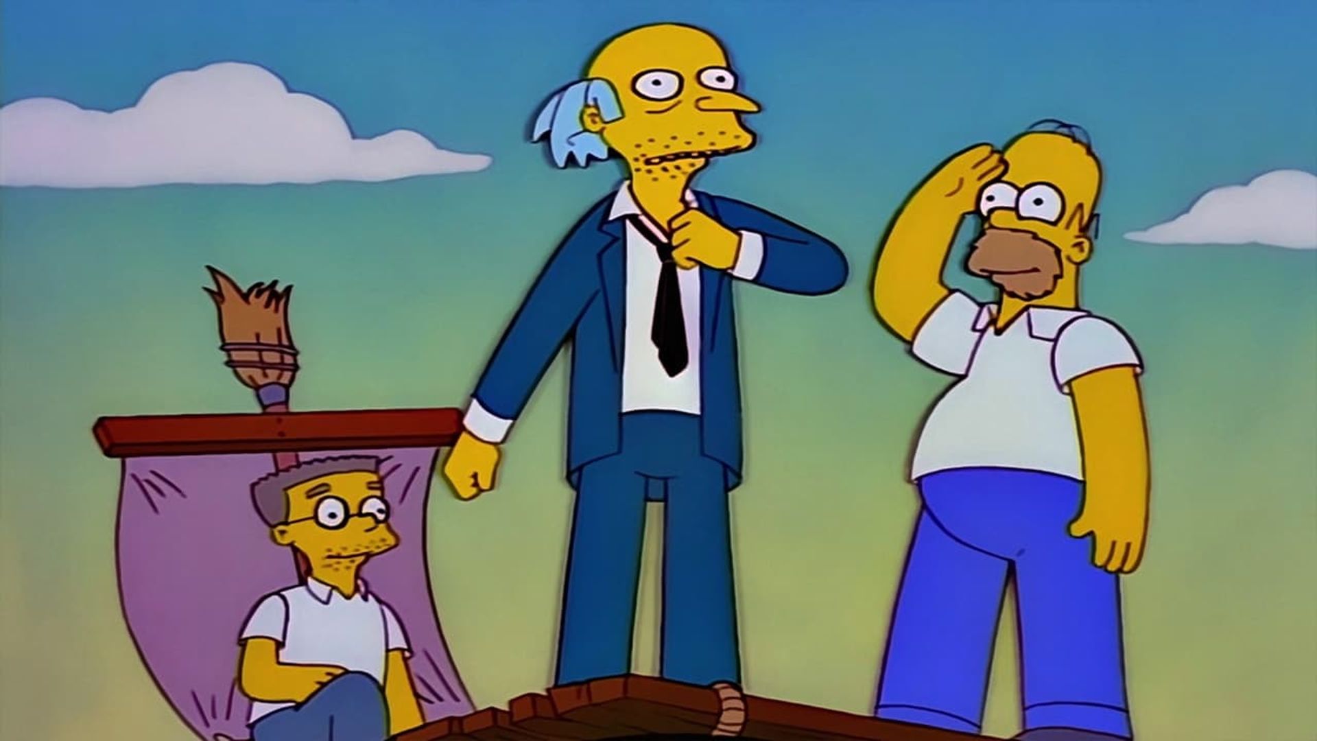 The Simpsons background