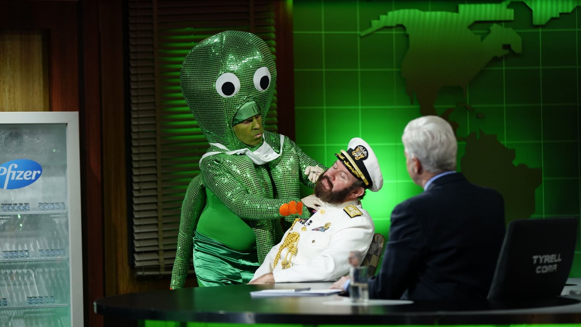 Shaun Micallef's Mad as Hell background
