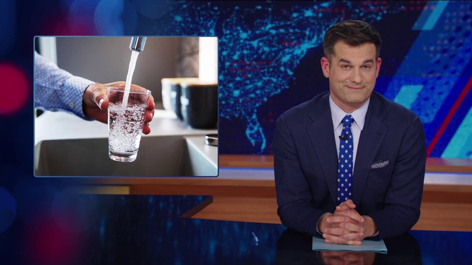 The Daily Show background