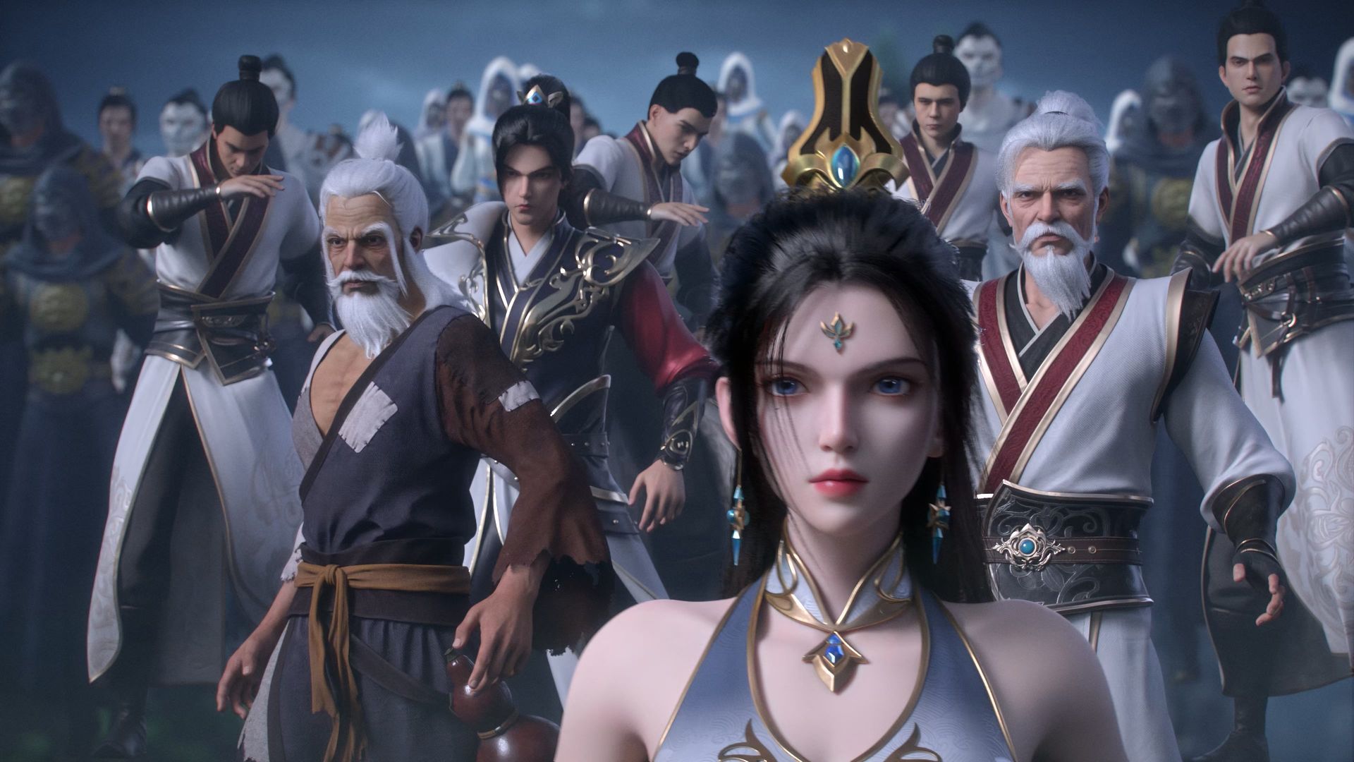 Legend of Xianwu background