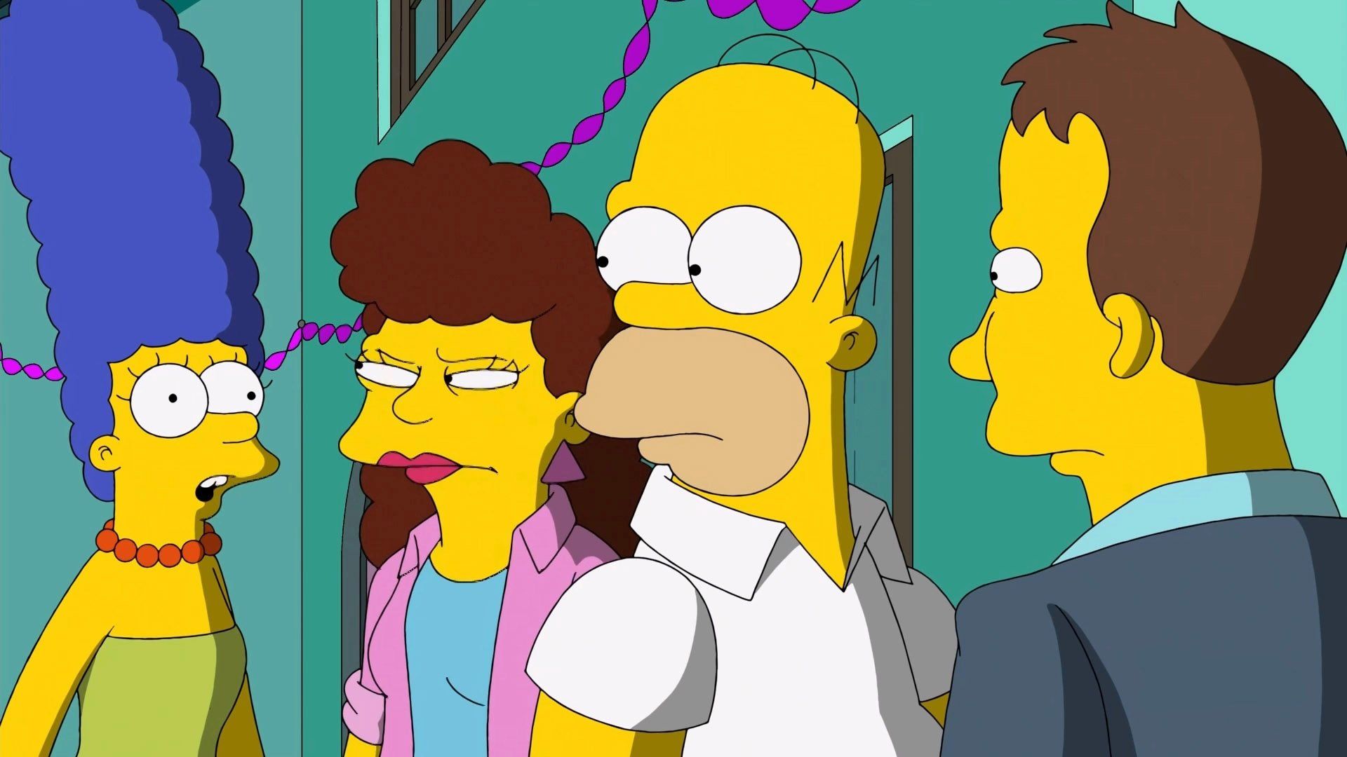 The Simpsons background