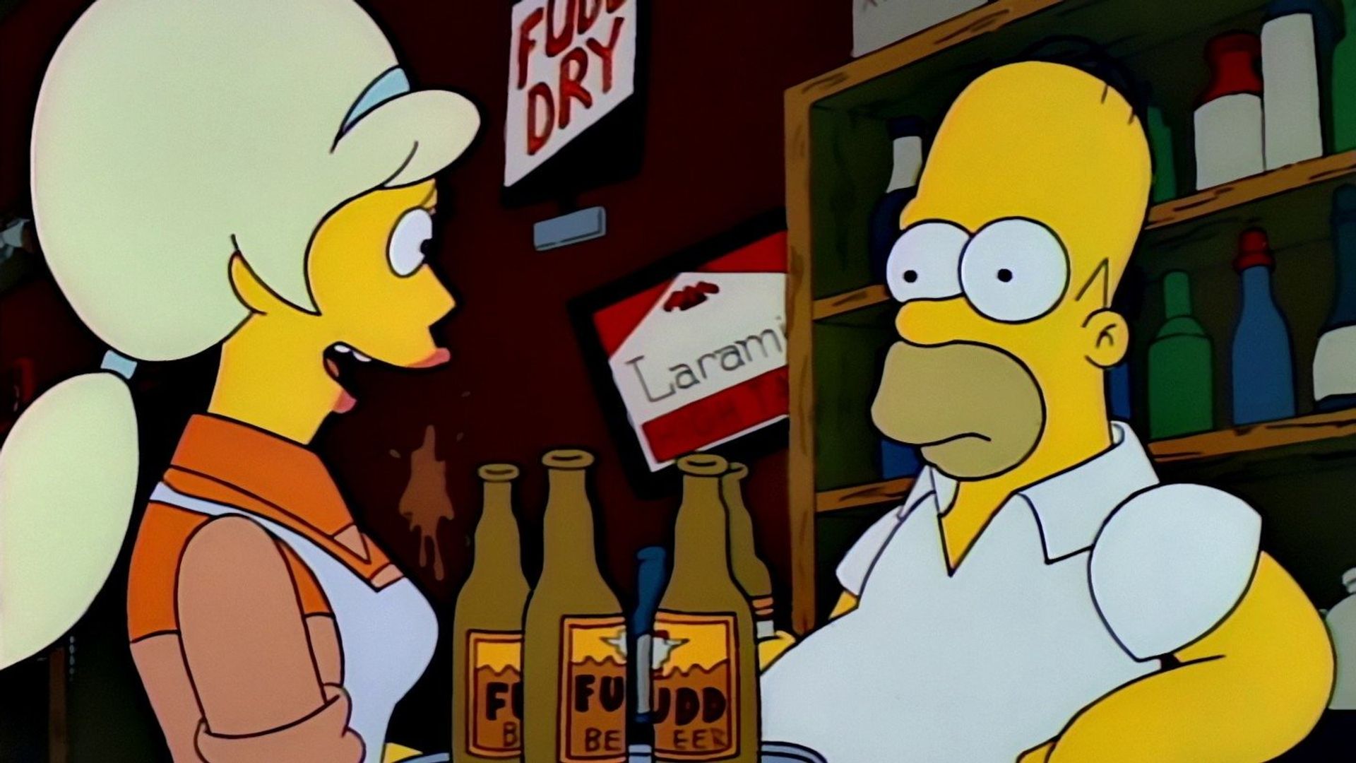 The Simpsons background