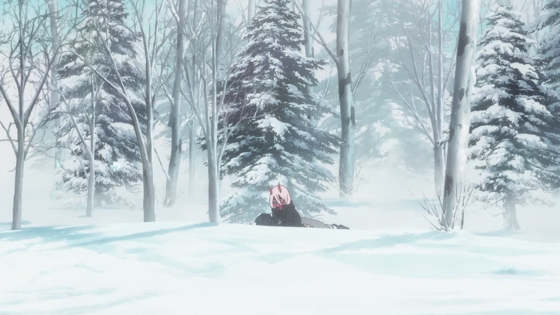 Darling in the Franxx background